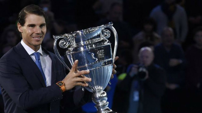 Nadal có lần thứ 5 kết thúc mùa giải với vị trí tay vợt nam số 1 thế giới