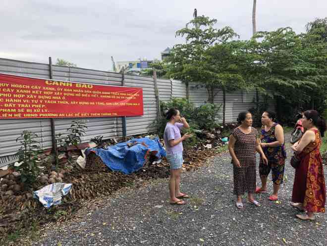 Nhóm khách hàng mua phải dự án "ma" khu dân cư Triều An (quận Bình Tân)