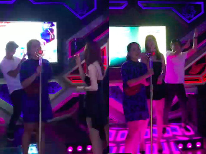 Nhã Phương mặc váy ngắn đi hát karaoke, bị anh trai Trường Giang nói một câu duy nhất - 3