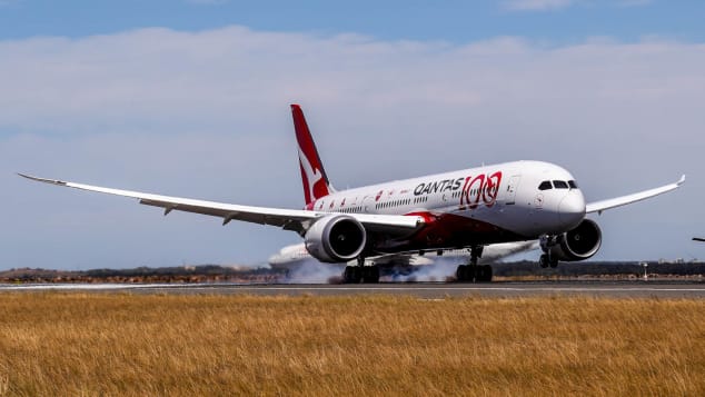 Máy bay Boeing 787-9 Dreamliner được Qantas tin tưởng cho chuyến bay dài nhất thế giới. 