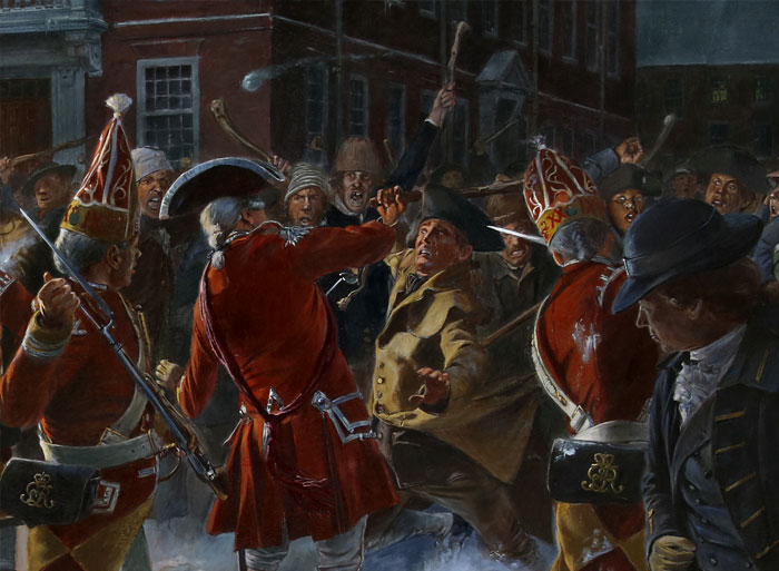 Cuộc thảm sát đẫm máu đầu tiên trong lịch sử Mỹ bắt đầu bằng một cuộc ném tuyết tại Boston