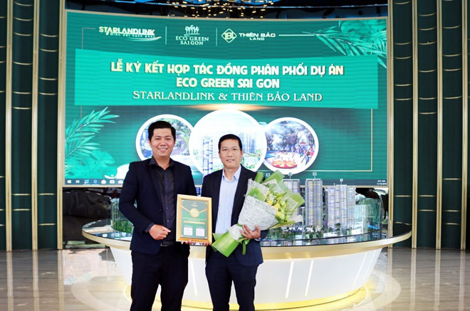 Thiên Bảo Land và Starlandlink liên minh đón “siêu phẩm” Eco Green HR3 tòa tháp đẹp nhất dự án - 1
