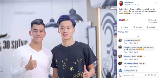 Tiến Linh, Hoàng Đức rủ nhau đi ‘đảo ngói’ sau trận thắng UAE trên sân Mỹ Đình