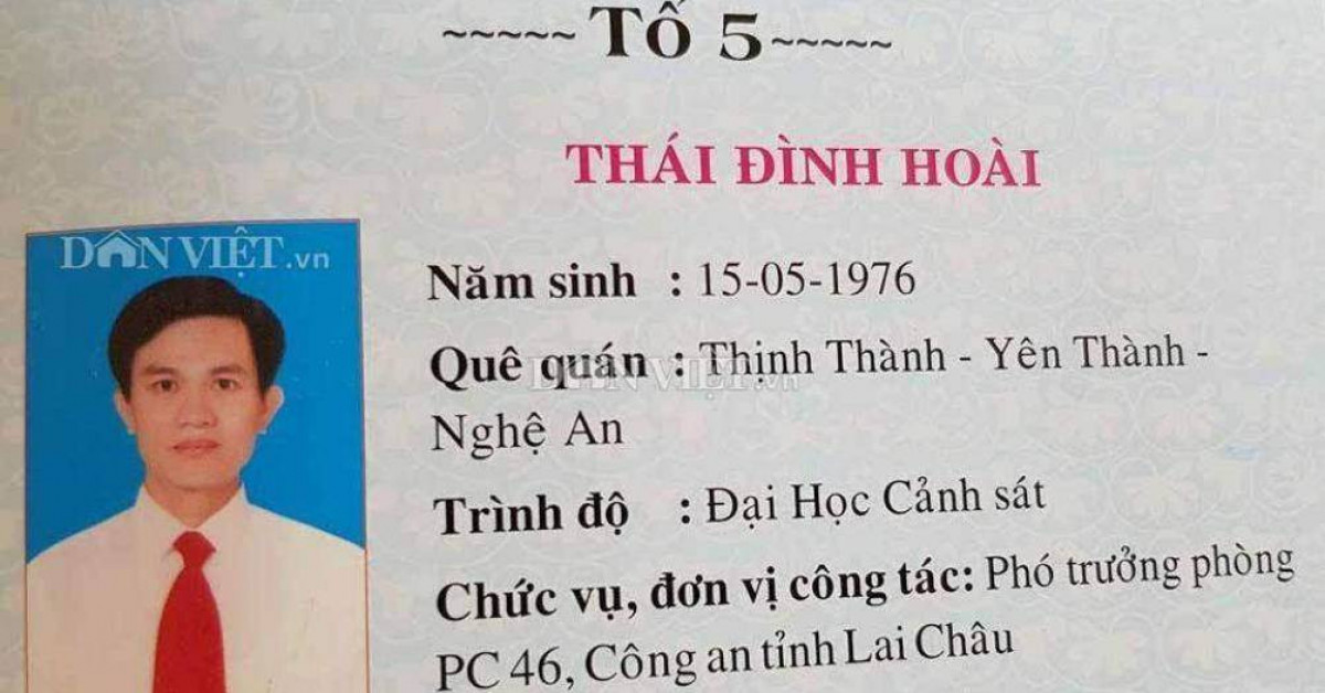 Tin tức trong ngày - Tước danh hiệu công an nhân dân Trưởng phòng Cảnh sát kinh tế Lai Châu