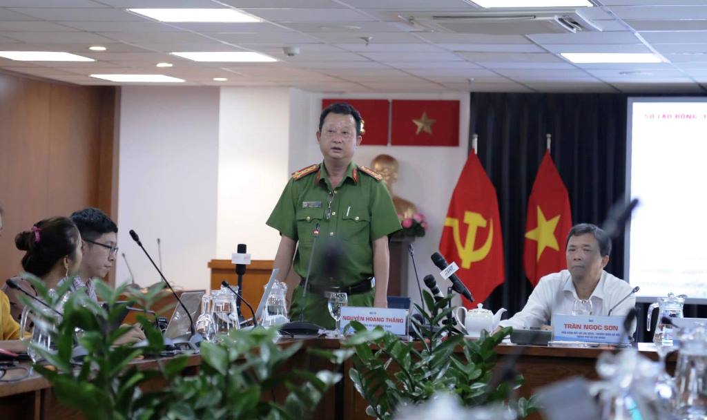 Đại tá Nguyễn Hoàng Thắng, Trưởng Công an quận Bình Thạnh thông tin vụ án
