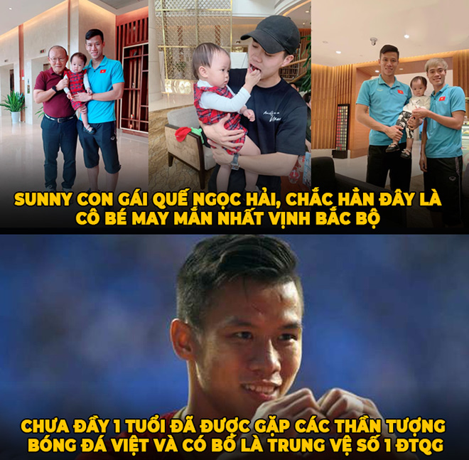 Chưa đầy một tuổi đã được lên tuyển, cô gái may mắn nhất Việt Nam.