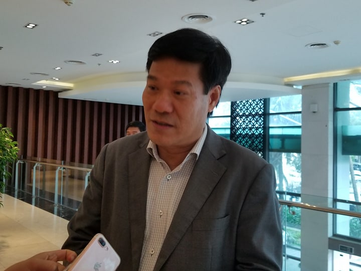 Ông Nguyễn Nhật Cảm, Giám đốc Trung tâm kiểm soát bệnh tật TP Hà Nội.