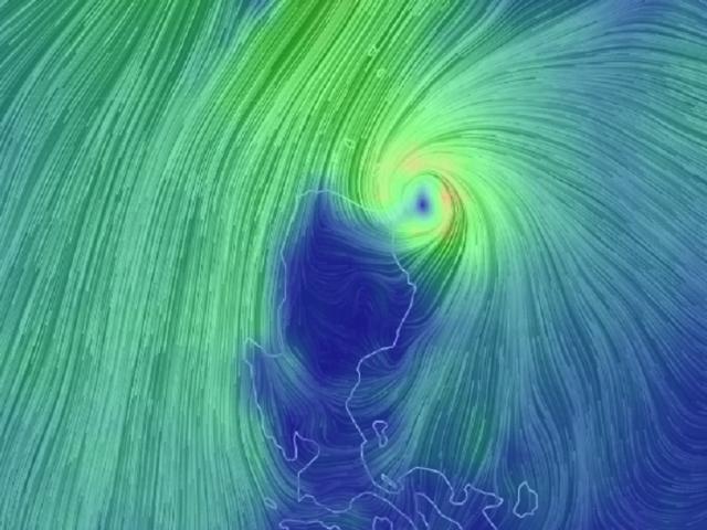 Xuất hiện bão Kalmaegi gió giật cấp 13 hoạt động gần Biển Đông