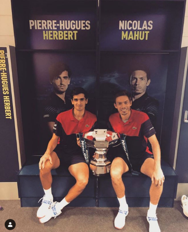 Herbert và Mahut cùng nhau đoạt chức vô địch đôi nam ATP Finals năm nay