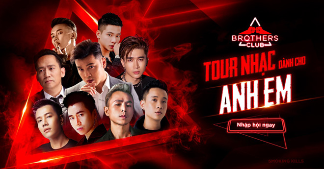 Ưng Hoàng Phúc, Binz, Justa Tee cùng Brothers Club khép lại tour nhạc 2019 thành công – khẳng định vị thế cộng đồng Anh Em - 1