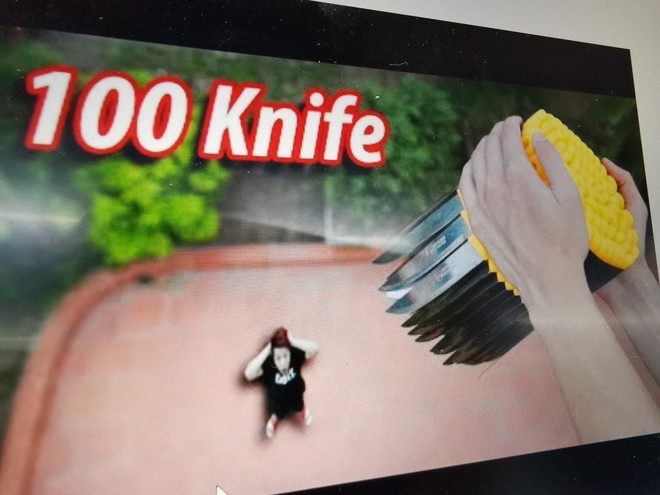Vừa gây sốc thả 100 con dao, Youtuber quê Thái Bình lại gây phẫn nộ vì điều này - 1