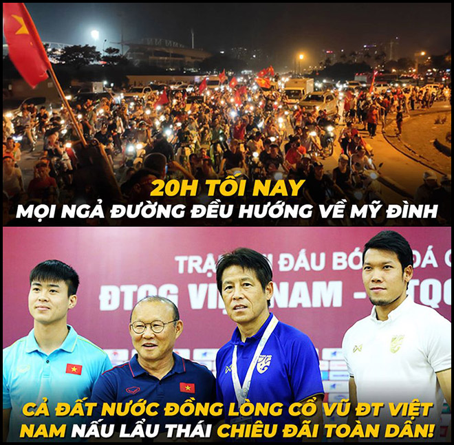 Khắp Việt Nam ai ai cũng muốn được ăn "lẩu Thái" trong ngày hôm nay.