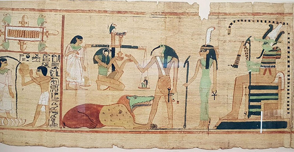 Hình ảnh mô tả trong cuốn sách&nbsp;Books of the Dead (Bảo tàng Ai Cập).