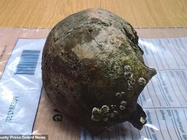 Thế giới - Anh: Đá “quả bóng” trên bờ biển, kinh ngạc khi biết đó là thứ gì