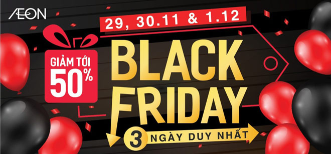 3 ưu đãi không thể bỏ qua tại AEON BLACK FRIDAY 2019 - 6