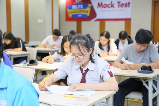 IELTS Challenge thu hút đông đảo các bạn teen đam mê Anh ngữ từ các trường phổ thông lớn tại Tp. Hồ Chí Minh.