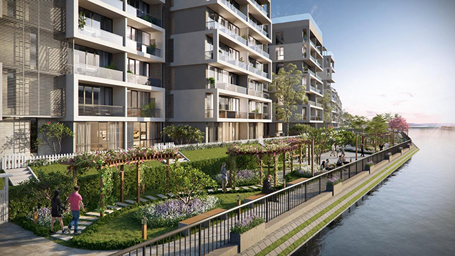 Phối cảnh dự án Panomax River Villa với số lượng căn hộ giới hạn, chỉ 83 căn