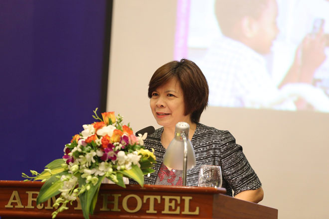 Bà Đặng Thúy Hà - Giám đốc Khu vực miền Bắc - Công ty Nghiên cứu thị trường Nielsen Việt Nam