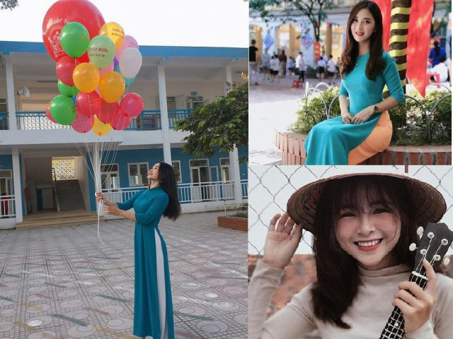 Bạn trẻ - Cuộc sống - Ngẩn ngơ ngắm nhan sắc 5 cô giáo "xinh nhất Việt Nam"