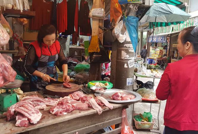 Giá thịt lợn vẫn đang trong vòng xoáy tăng giá.