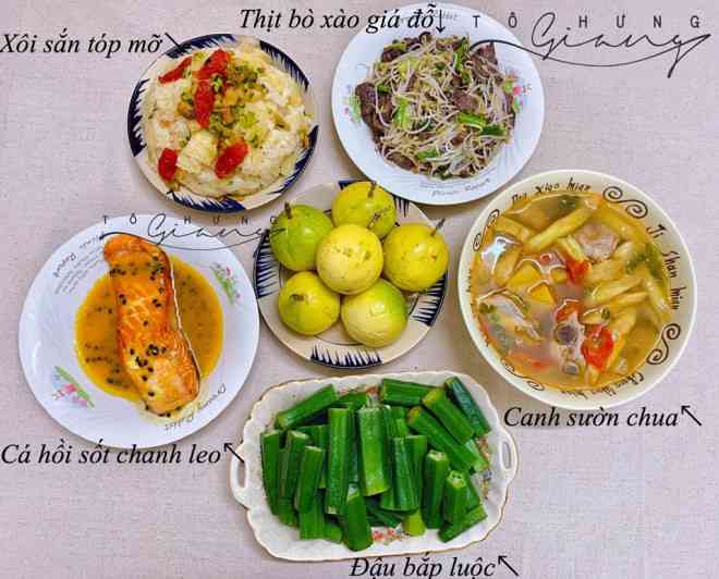 Mê tít mâm cơm đã ngon lại đẹp của mẹ đảm Hà thành, kéo cả chồng lẫn hai con trai vào bếp - 5