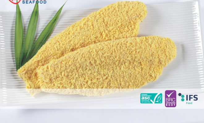 Nhiều sản phẩm chế biến phi lê cá tra Việt Nam tẩm bột chiên được thị trường Nhật ưa chuộng.