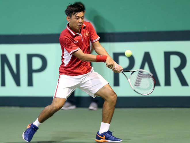 Tay vợt Hoàng Nam là niềm hy vọng của tennis Việt Nam