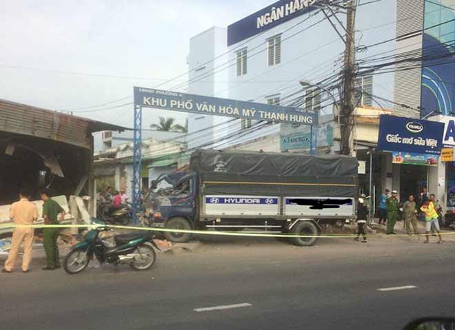 Hiện trường vụ tai nạn