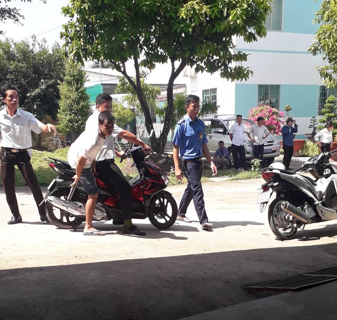 Học viên bị bắt trở lại cơ sở cai nghiện.