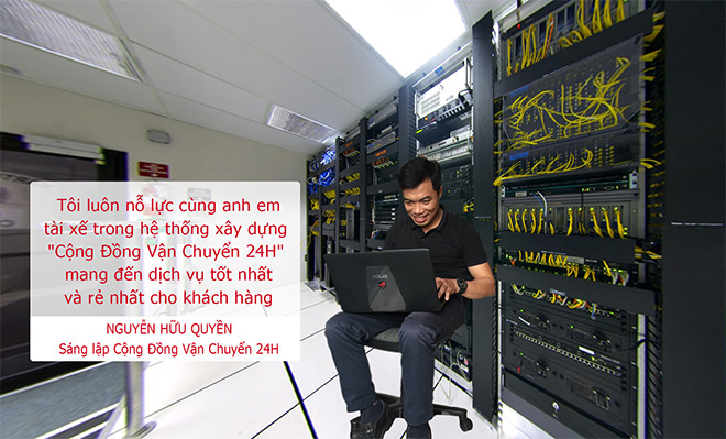 Chi tiền tỷ xây dựng Công Nghệ Vận Chuyển - Với mong muốn giúp cho một phần nào đó anh em tài xế có thu nhập và cuộc sống tốt hơn