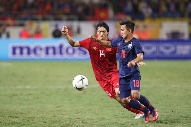 Hòa Thái Lan - đội tuyển có vị trí&nbsp;thấp hơn, Việt Nam bị trừ điểm trên BXH FIFA