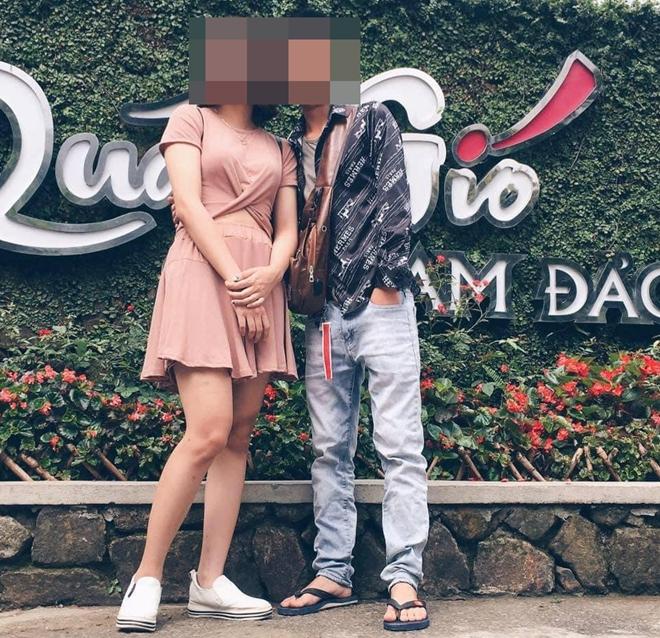 Vợ chồng nạn nhân thời còn mặn nồng.