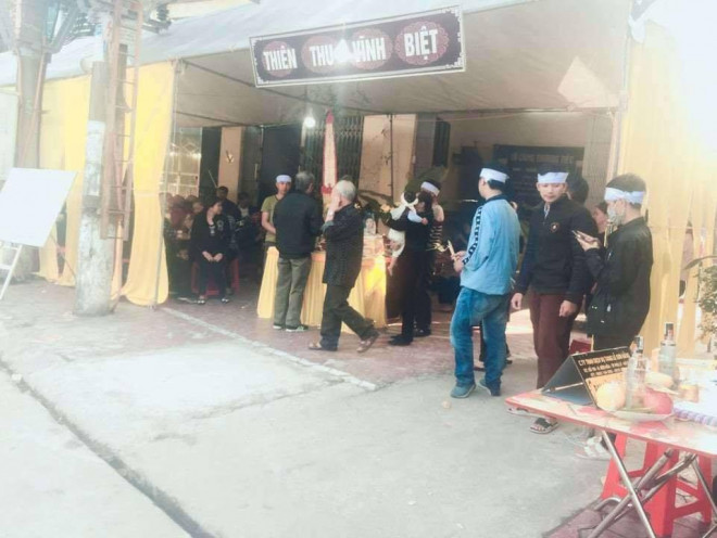 Gia đình lo hậu sự cho anh Đặng Thanh Tùng