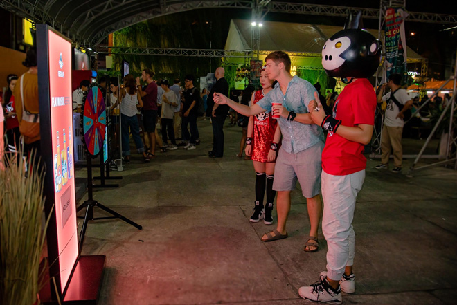 Các chương trình quảng bá sản phẩm của Bira 91 thu hút đông đảo bạn trẻ trong nước và quốc tế