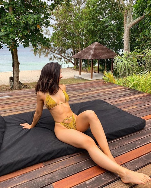 Vợ quá xinh đẹp, chồng ép mặc bikini tự thiết kế để dọa người - 4