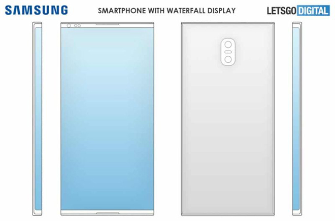 Đây chính là chiếc điện thoại màn hình thác nước siêu đẹp của Samsung? - 2
