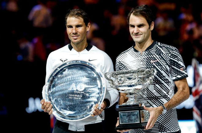 Federer vẫn nhớ mãi kỷ niệm đẹp thắng Nadal sau 5 set (6-4, 3-6, 6-1, 3-6, 6-3) ở trận chung kết Australian Open năm 2017