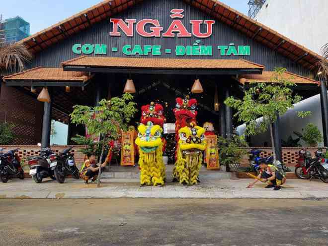 Nhà hàng Quán Ngẫu ở TP Quy Nhơn, nơi anh A. tố bị "chặt chém"