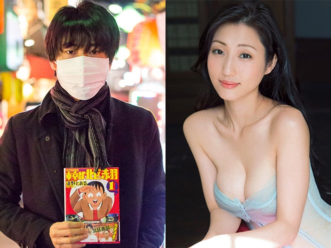 Dan Mitsu - nữ hoàng phim 18+ vừa công khai kết hôn với họa sĩ truyện tranh bằng tuổi Toru Seino.