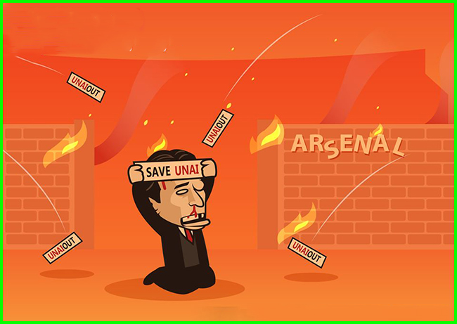 Unai Emery lại tiếp tục sống những ngày "bất an" tại Arsenal.