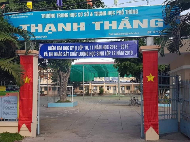 Nữ hiệu trưởng Trường THCS - THPT Thạnh Thắng cho rằng "tôi không sai".