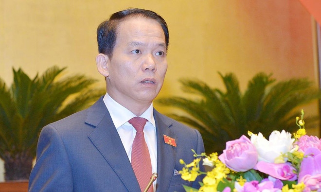 Ông Hoàng Thanh Tùng được giới thiệu bầu làm Ủy ban Thường vụ Quốc hội - Ảnh: Quochoi.vn