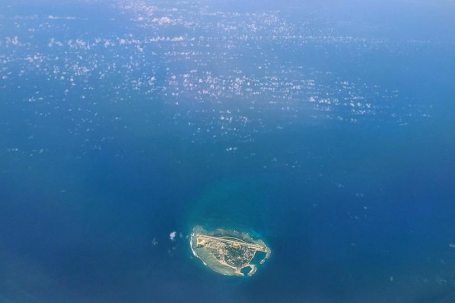 Tình hình biển Đông gần đây nhiều căng thẳng, nhưng không có nước nào cho nổ một quả bom hạt nhân dưới biển tuần rồi. Ảnh: SCMP