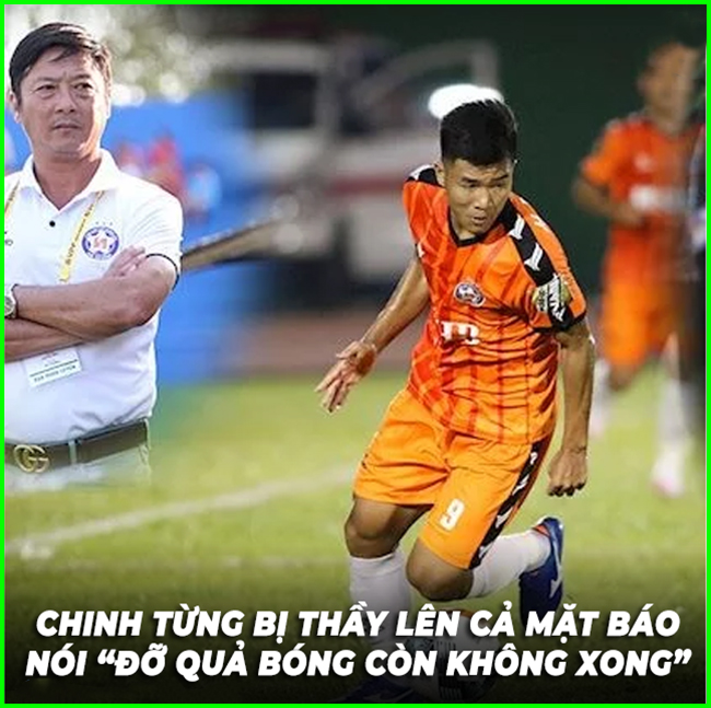 Có lúc HLV ở câu lạc bộ còn không chấp nhận nổi phong độ của Đức Chinh.