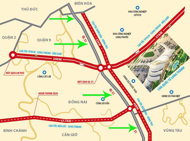 &nbsp; Cao tốc Biên Hòa – Vũng Tàu mở ra cơ hội “vàng” cho các nhà đầu tư bất động sản