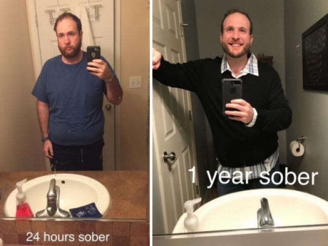 Bạn trẻ - Cuộc sống - Sau 3 năm cai rượu, người đàn ông đã thay đổi kỳ lạ thế này!