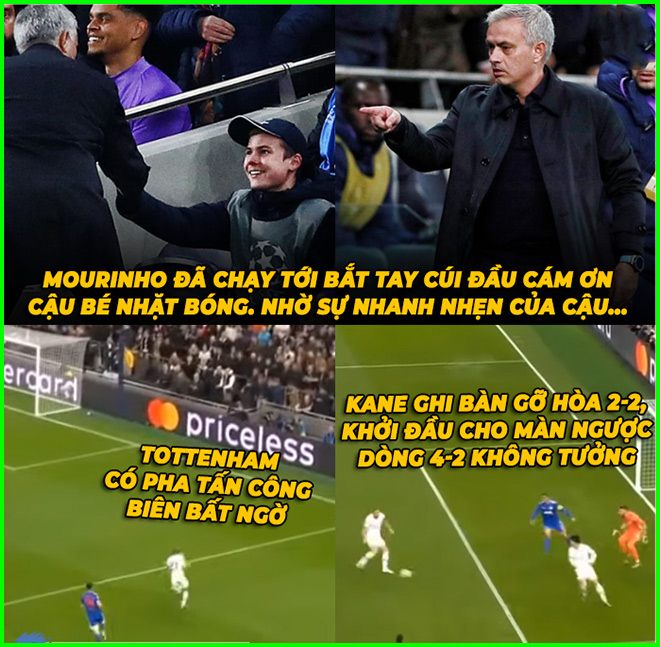 Ảnh chế: Mourinho tái xuất cúp C1, Tottenham ngược dòng không tưởng - 3