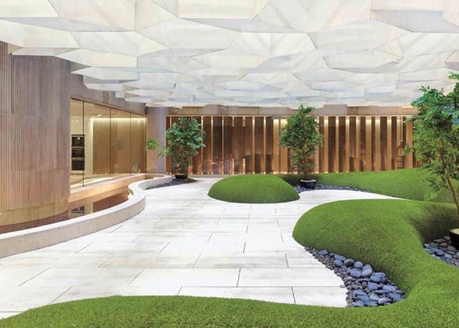 Tổ hợp resort trên ốc đảo giữa hồ có 99 vườn nhiệt đới trong lòng tòa tháp tại Quận 7 - 7