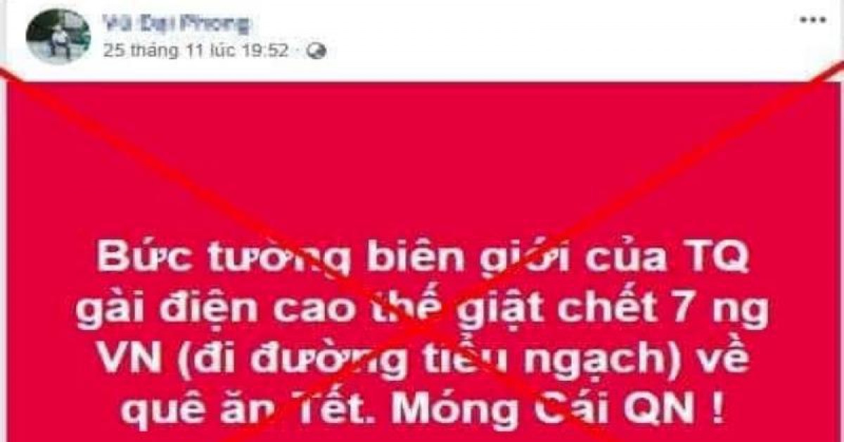 Tin tức trong ngày - Bác tin 7 người Việt chết vì điện giật ở biên giới Trung Quốc