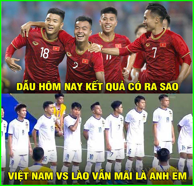 Việt Nam và Lào dù thắng hay thua thì vẫn mãi là anh em.